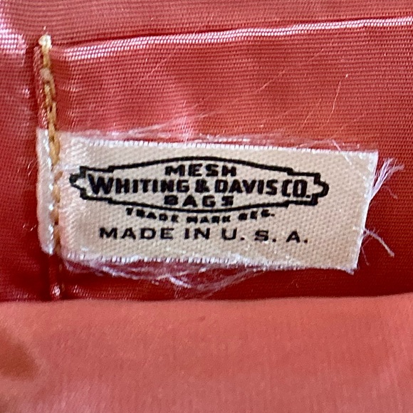 Vintage Whiting & Davis Gold Mesh Evening Bag Clutch Purse with Jeweled Clasp - Picture 15 of 15